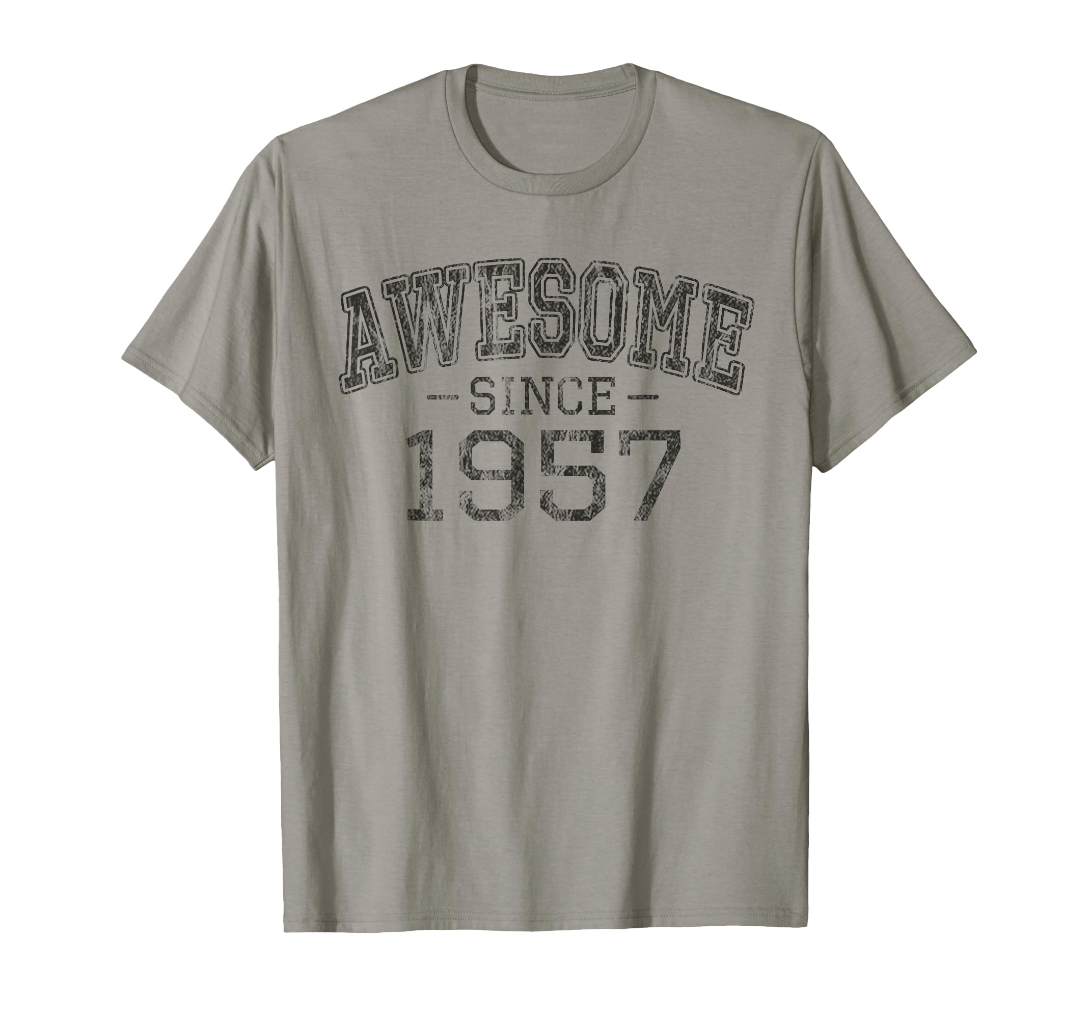 Awesome Since 1957 Born 1957 T-Shirt - Fun Novelty Design for Adults - T-Shirt, Sweatshirt, Hoodie