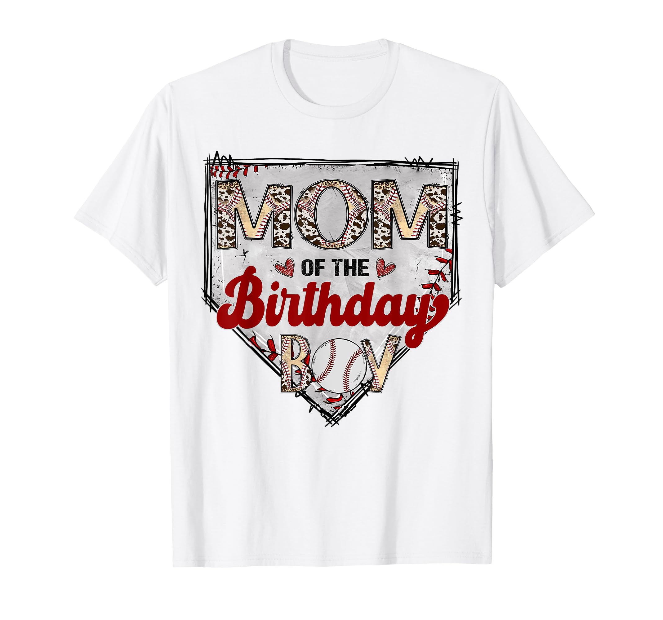 Mom Birthday Baseball Lover Birthday T-Shirt - Casual Everyday Wear Unisex - T-Shirt, Sweatshirt, Hoodie