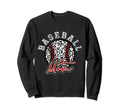 Leopard Cheetah Baseball Bonus Mom Sweatshirt - Aesthetic Graphic Unisex - T-Shirt, Sweatshirt, Hoodie