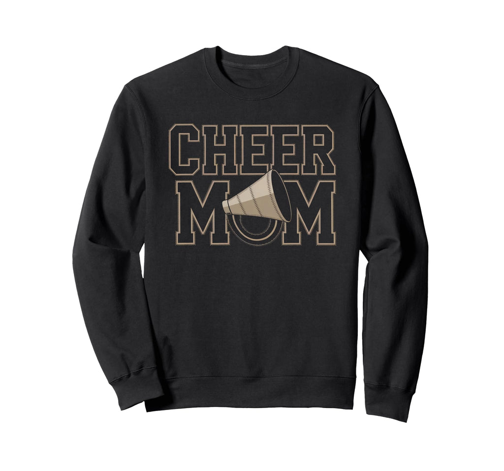 Cheer Mom Mother Bow Cheerleader Game Sweatshirt - Graphic Print Men Women - T-Shirt, Sweatshirt, Hoodie