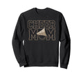 Cheer Mom Mother Bow Cheerleader Game Sweatshirt - Graphic Print Men Women - T-Shirt, Sweatshirt, Hoodie