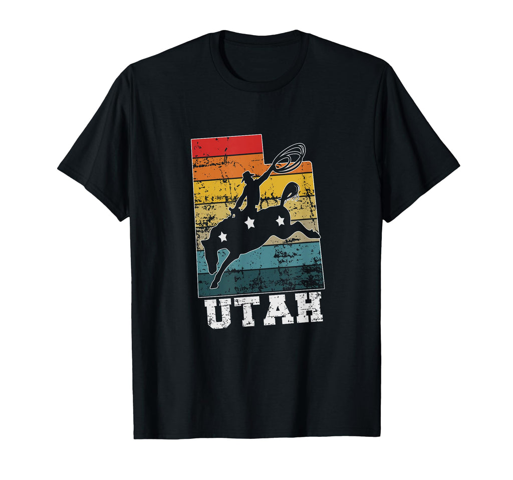 Utah Cowboy T-Shirt - Minimalist Print for Adults - T-Shirt, Sweatshirt, Hoodie