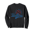 Busy Raising Ballers Funny Baseball Sweatshirt - Unique Graphic Men Women - T-Shirt, Sweatshirt, Hoodie