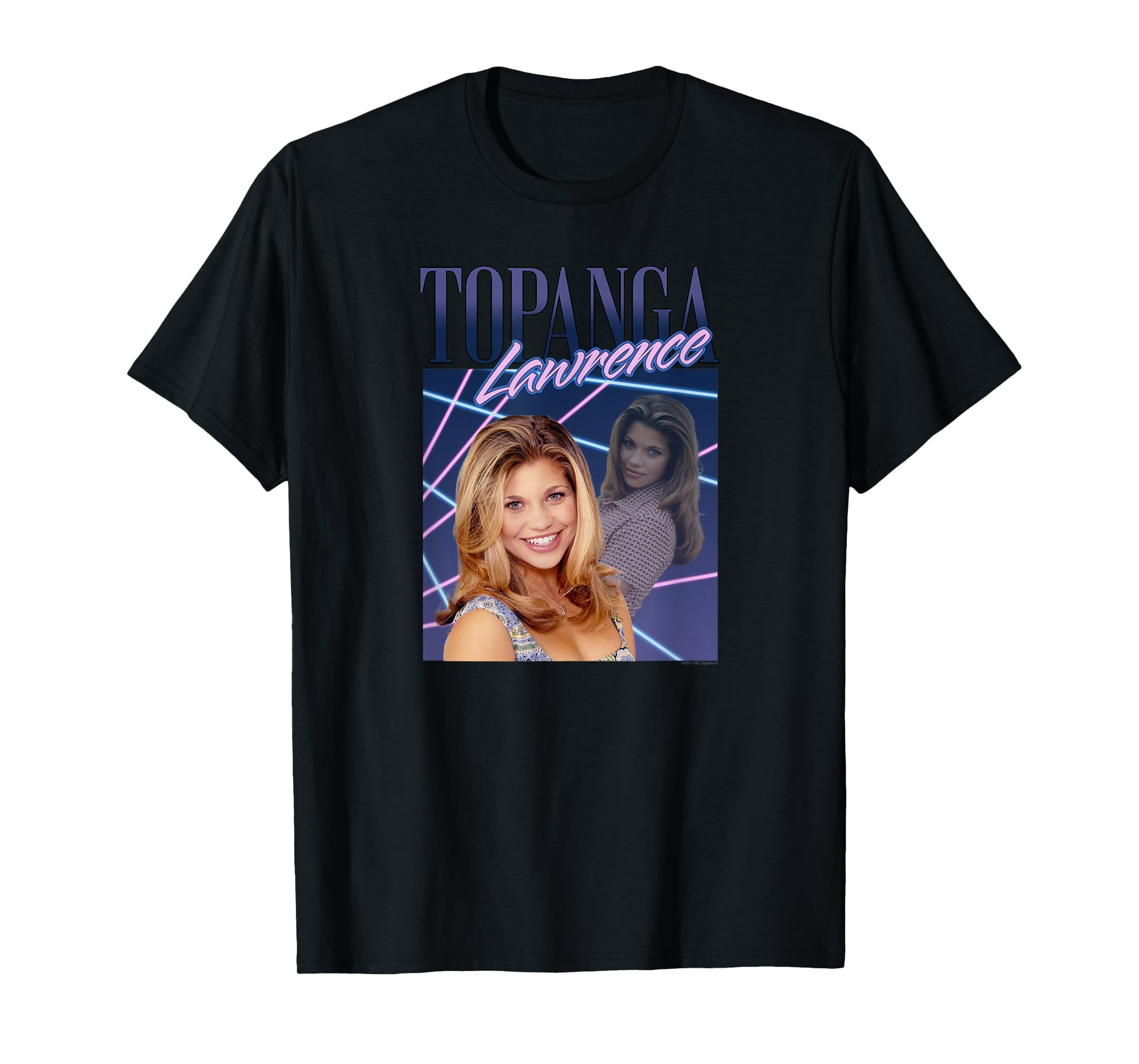 Meets World Topanga Lawrence Lasers T-Shirt - Minimalist Print for Adults - T-Shirt, Sweatshirt, Hoodie