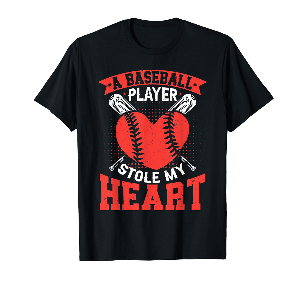 Proud Girlfriend Baseball Player T-Shirt - Minimalist Print for Adults - T-Shirt, Sweatshirt, Hoodie
