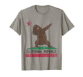 California Republic Flag Dabbing T-Shirt - Casual Everyday Wear Unisex - T-Shirt, Sweatshirt, Hoodie