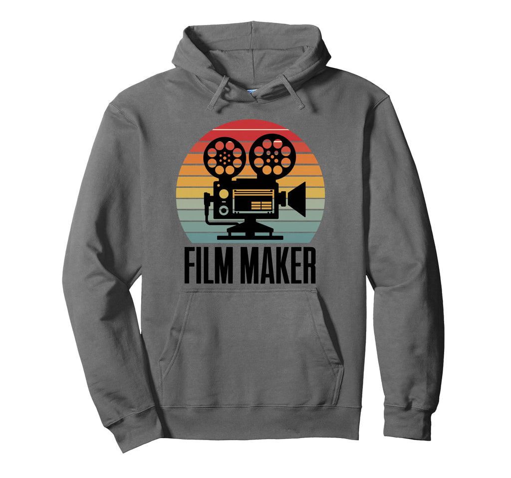 Film Maker Camera Filmmaking Crew Hoodie - Casual Everyday Wear for Adults - T-Shirt, Sweatshirt, Hoodie