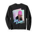 Trump Vaporwave Aesthetic Donald Sweatshirt - Fun Novelty Design Men Women - T-Shirt, Sweatshirt, Hoodie