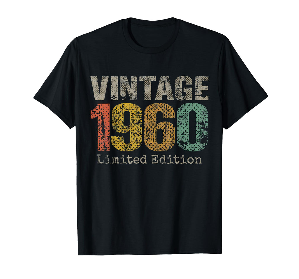 1960 Text 66Th Birthday Gift 66 T-Shirt - Aesthetic Graphic for Adults - T-Shirt, Sweatshirt, Hoodie