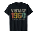 1960 Text 66Th Birthday Gift 66 T-Shirt - Aesthetic Graphic for Adults - T-Shirt, Sweatshirt, Hoodie