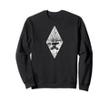 Distressed Blacksmith Emblem Sweatshirt - Fun Novelty Design Men Women - T-Shirt, Sweatshirt, Hoodie