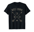 West Covina California Distressed Boho Home T-Shirt - Graphic Print Unisex - T-Shirt, Sweatshirt, Hoodie