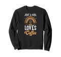 Just Who Loves Coffee Bohemian Sweatshirt - Novelty Apparel Men Women - T-Shirt, Sweatshirt, Hoodie