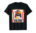 Messy Bun Mom Busy Raising Ballers T-Shirt - Minimalist Print for Adults - T-Shirt, Sweatshirt, Hoodie