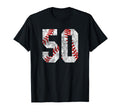 Baseball Mom 50 Jersey Baseball T-Shirt - Casual Everyday Wear Unisex - T-Shirt, Sweatshirt, Hoodie