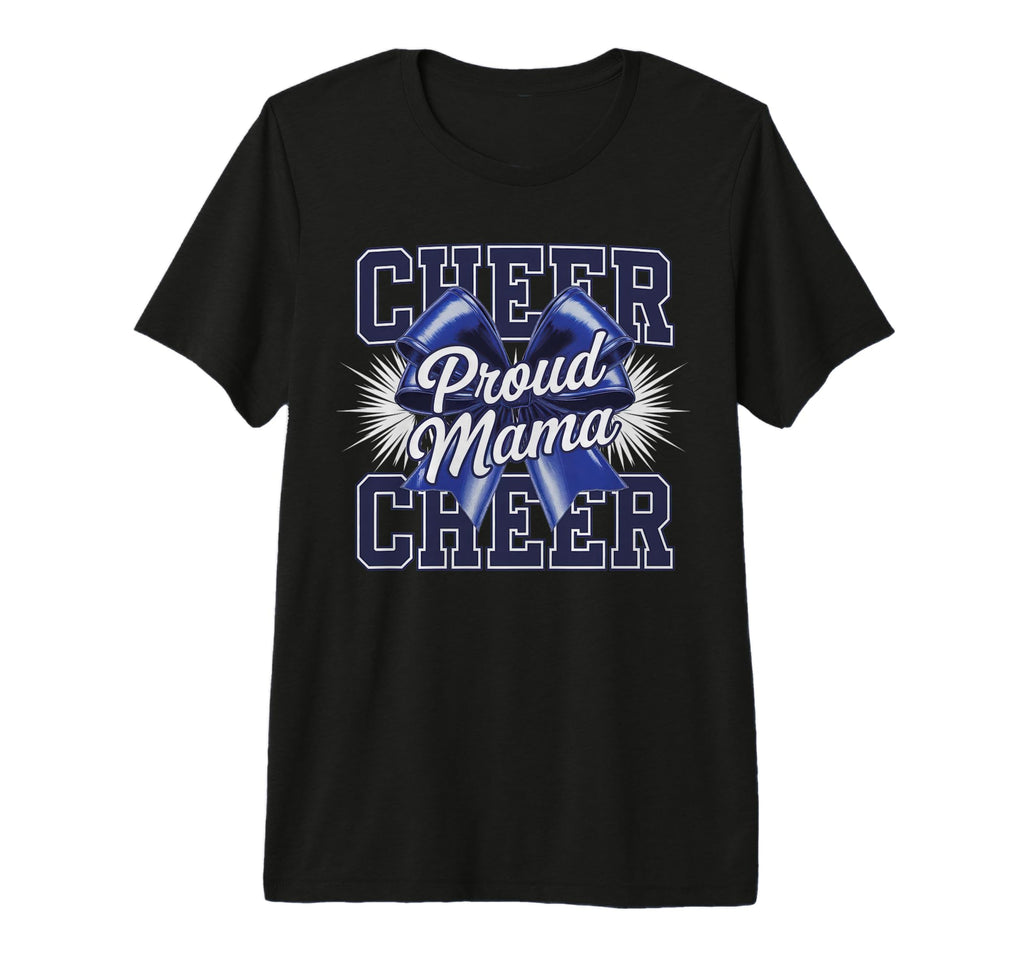 Cheer Mom Mother Bow Cheerleader Game T-Shirt - Aesthetic Graphic Unisex - T-Shirt, Sweatshirt, Hoodie