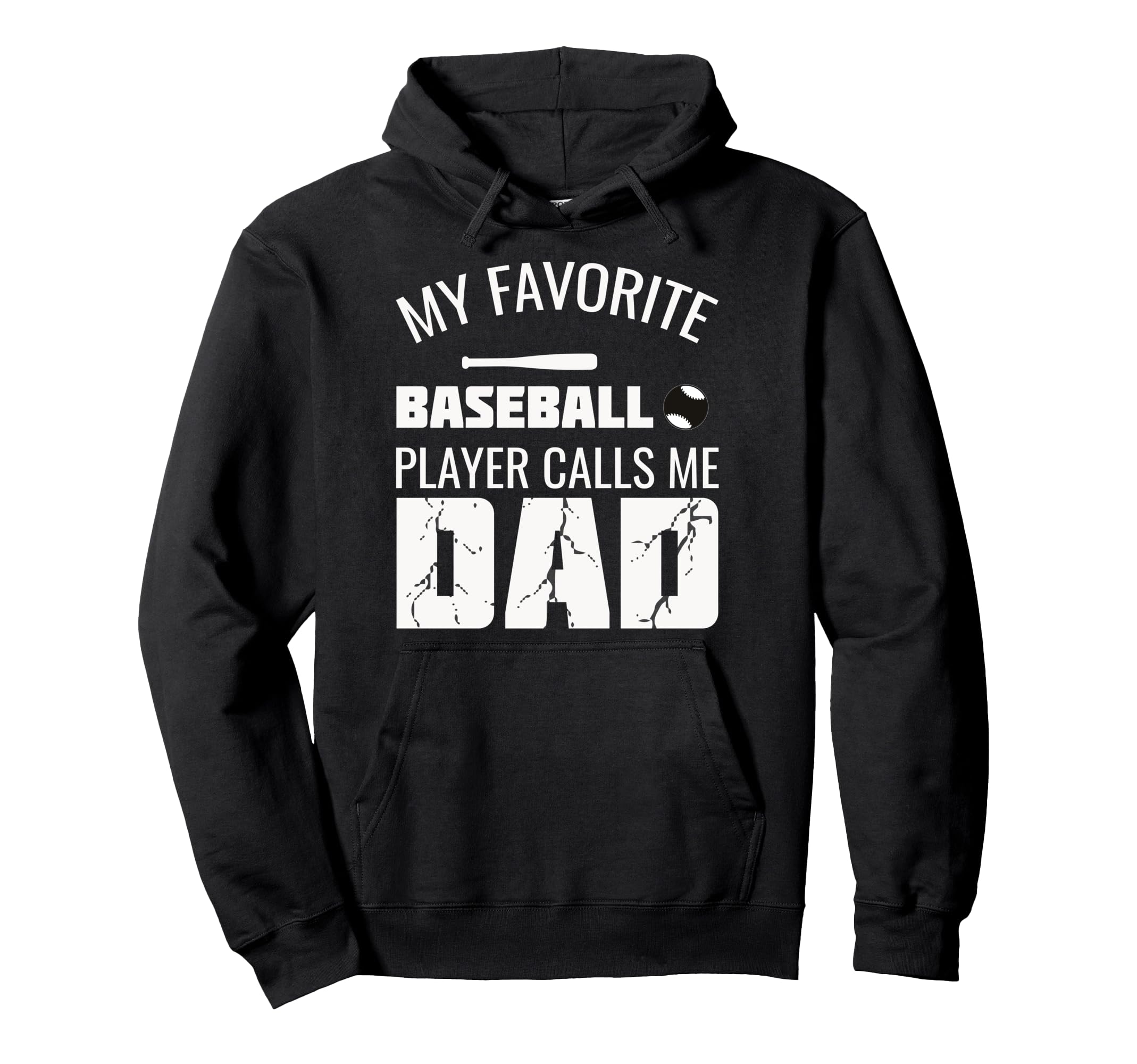 My Favorite Baseball Player Calls Me Hoodie - Novelty Apparel for Adults - T-Shirt, Sweatshirt, Hoodie