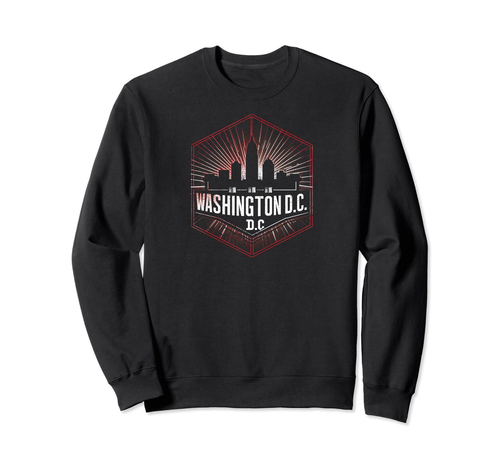 Washington Dc Grit 90S Grunge Urbandecay Sweatshirt - Trendy Graphic Unisex - T-Shirt, Sweatshirt, Hoodie