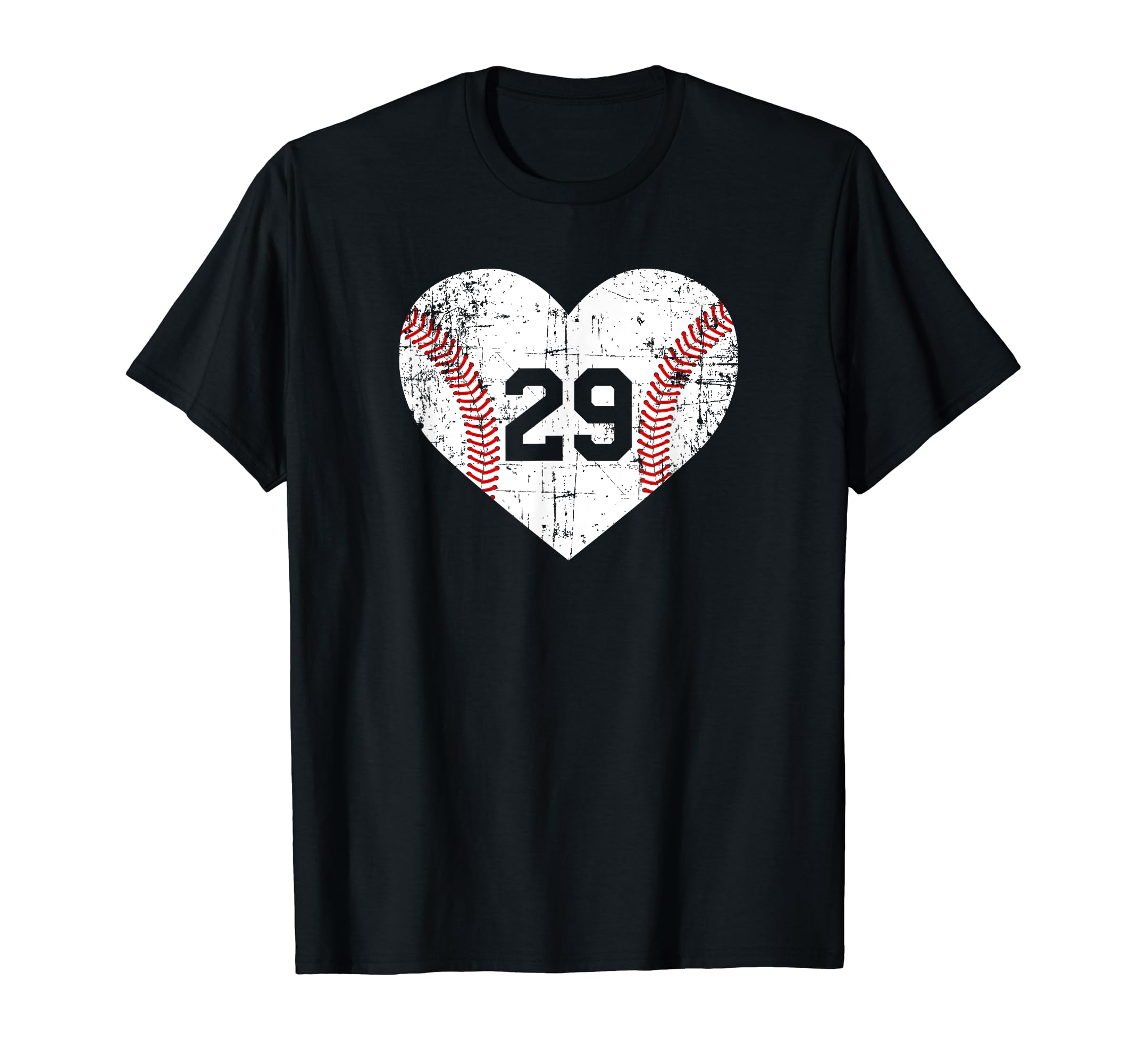 Baseball 29 Jersey Number T-Shirt - Trendy Graphic for Adults - T-Shirt, Sweatshirt, Hoodie