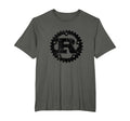 Rust Programming Logo Distressed T-Shirt - Unique Graphic for Adults - T-Shirt, Sweatshirt, Hoodie