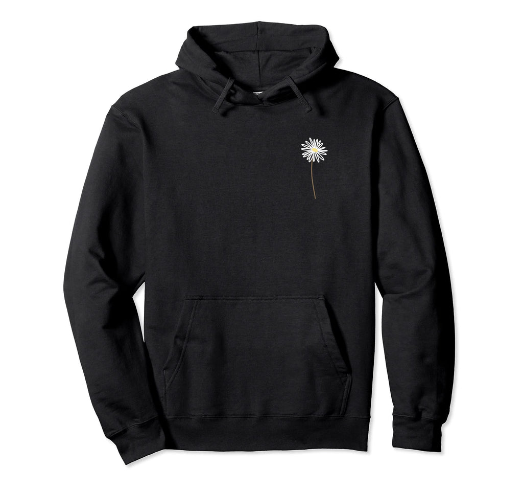 Downtown Aesthetic Floral Flowers Hoodie - Trendy Graphic for Adults - T-Shirt, Sweatshirt, Hoodie