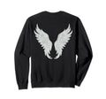 Gothic Angel Wings Fairy Grunge Y2K Sweatshirt - Custom Art Print Unisex - T-Shirt, Sweatshirt, Hoodie