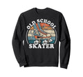 Roller Skating Skate 1970S Old Sweatshirt - Aesthetic Graphic Unisex - T-Shirt, Sweatshirt, Hoodie