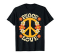 Peace Sign Love 60S 70S Costume 70 T-Shirt - Graphic Print for Adults - T-Shirt, Sweatshirt, Hoodie