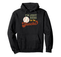 Im Just Here Snacks Baseball Brother Hoodie - Fun Novelty Design Men Women - T-Shirt, Sweatshirt, Hoodie