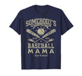 Somebodys Loudmouth Baseball Mama T-Shirt - Fun Novelty Design Men Women - T-Shirt, Sweatshirt, Hoodie