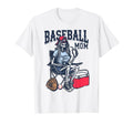 Baseball Mom Skeleton Halloween T-Shirt - Novelty Apparel for Adults - T-Shirt, Sweatshirt, Hoodie