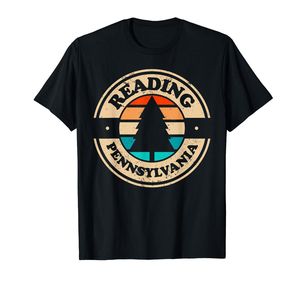 Reading Pennsylvania Pa 70S 80S T-Shirt - Unique Graphic Unisex - T-Shirt, Sweatshirt, Hoodie