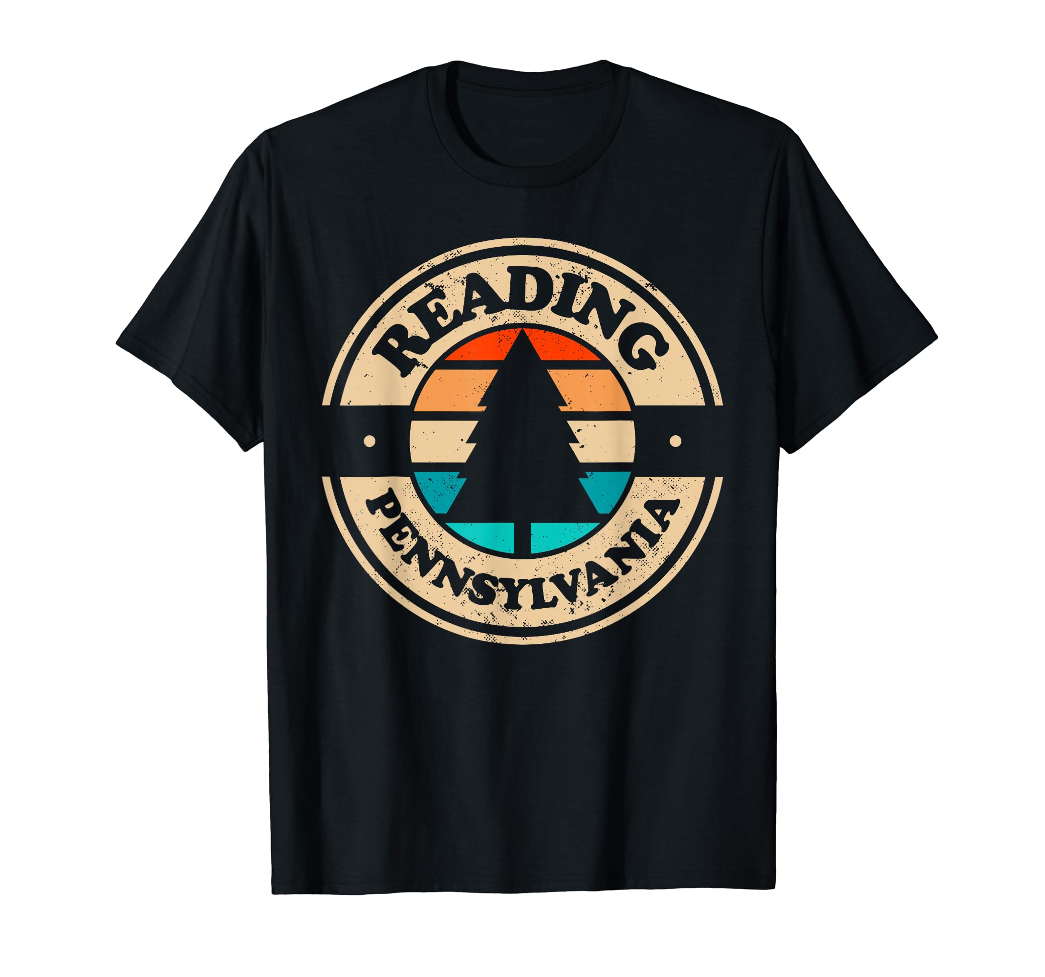 Reading Pennsylvania Pa 70S 80S T-Shirt - Unique Graphic Unisex - T-Shirt, Sweatshirt, Hoodie