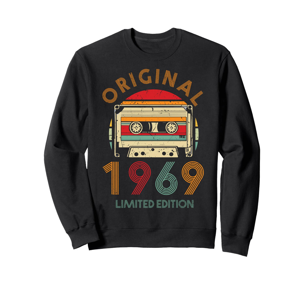 1969 Cassette Tape 57Th Birthday Sweatshirt - Aesthetic Graphic Men Women - T-Shirt, Sweatshirt, Hoodie