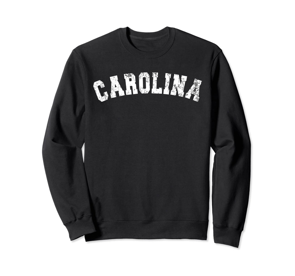 Carolina Distressed Sweatshirt - Streetwear Style Men Women - T-Shirt, Sweatshirt, Hoodie