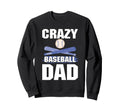 Fathers Day Baseball Dad Parent Sweatshirt - Aesthetic Graphic for Adults - T-Shirt, Sweatshirt, Hoodie