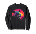 Panda Vaporwave Aesthetic Synthwave Sweatshirt - Aesthetic Graphic Unisex - T-Shirt, Sweatshirt, Hoodie