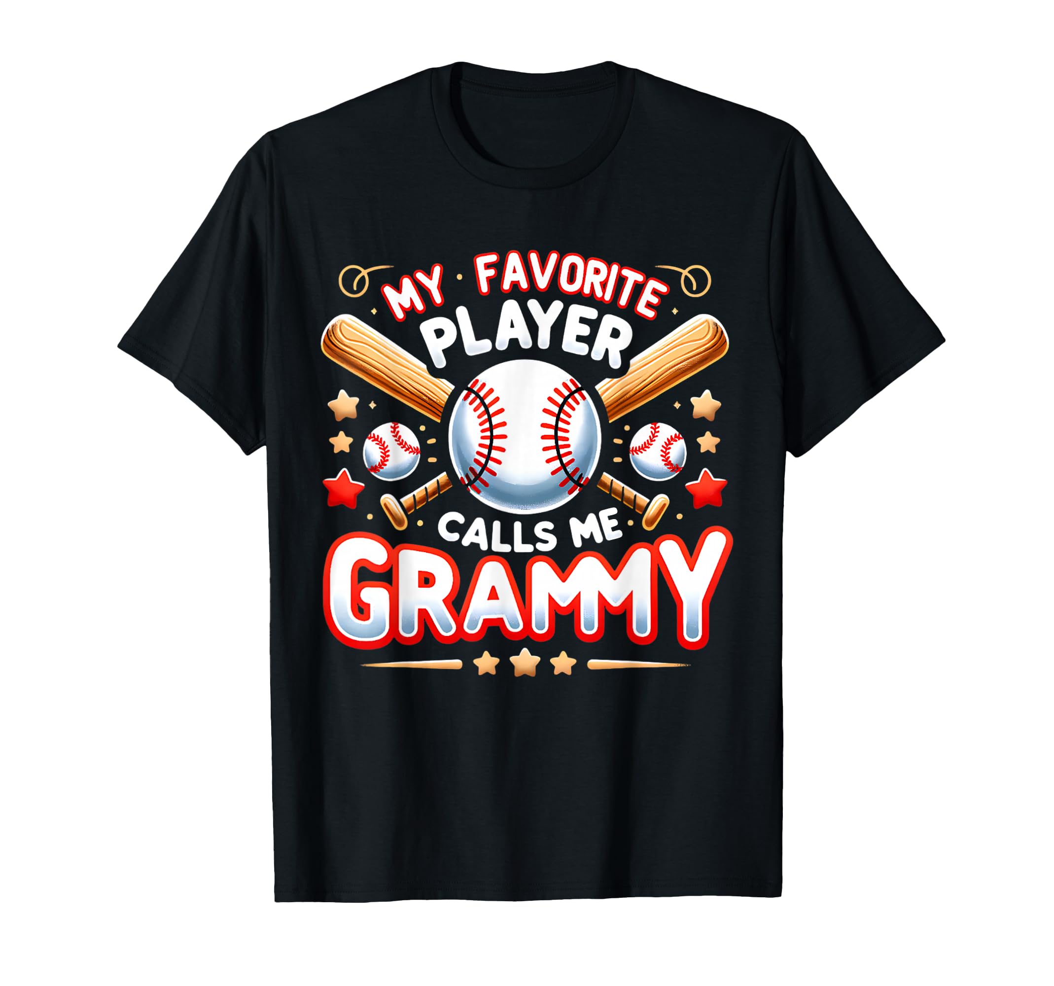 My Favorite Player Calls Me Grammy T-Shirt - Minimalist Print Unisex - T-Shirt, Sweatshirt, Hoodie