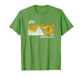 Ski Washington Distressed Skiing T-Shirt - Unique Graphic Men Women - T-Shirt, Sweatshirt, Hoodie