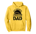Baseball Dad Hoodie - Custom Art Print for Adults - T-Shirt, Sweatshirt, Hoodie