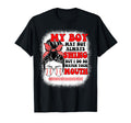 Messy Bun Softball Mom My May Not T-Shirt - Casual Everyday Wear Men Women - T-Shirt, Sweatshirt, Hoodie