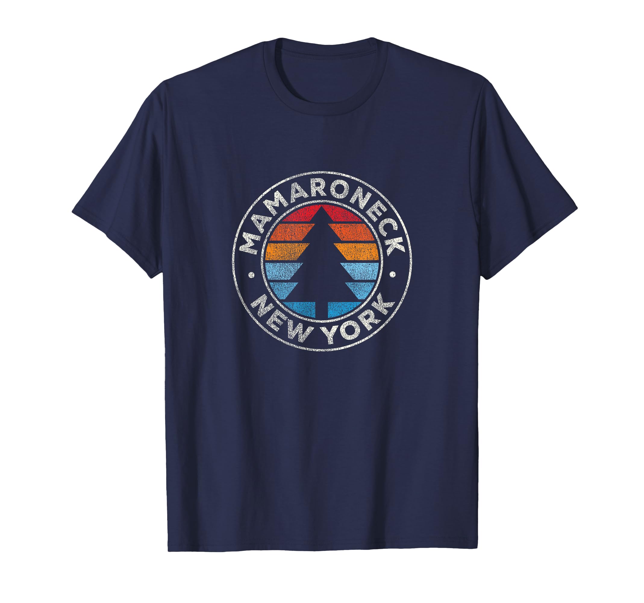 Mamaroneck New York Ny 70S T-Shirt - Custom Art Print Men Women - T-Shirt, Sweatshirt, Hoodie