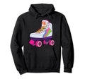 Funny Roller Skating Derby 70S 80S Skater Hoodie - Novelty Apparel Unisex - T-Shirt, Sweatshirt, Hoodie