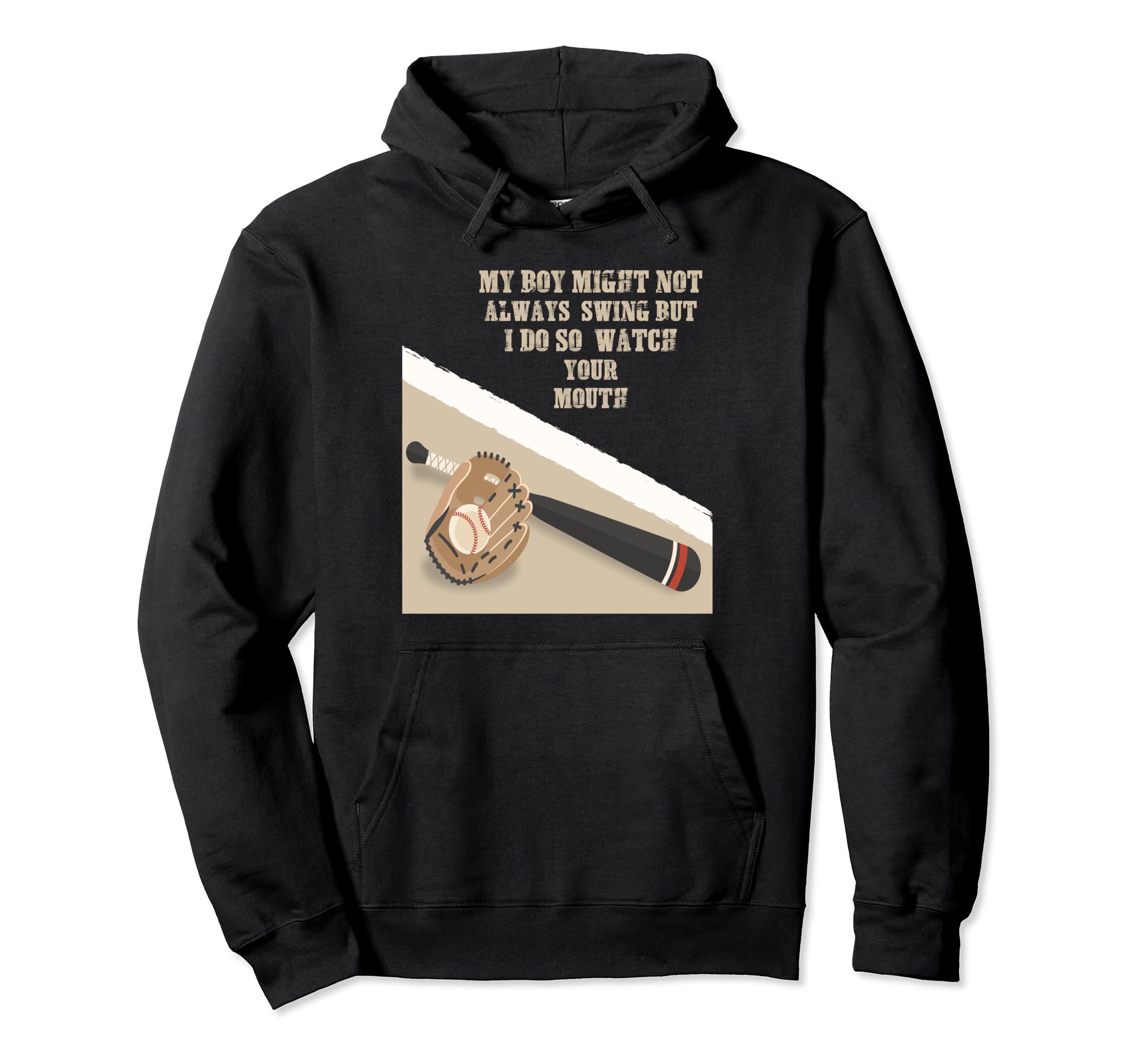 My Might Not Always Swing But I Do So Watch Hoodie - Trendy Graphic Unisex - T-Shirt, Sweatshirt, Hoodie