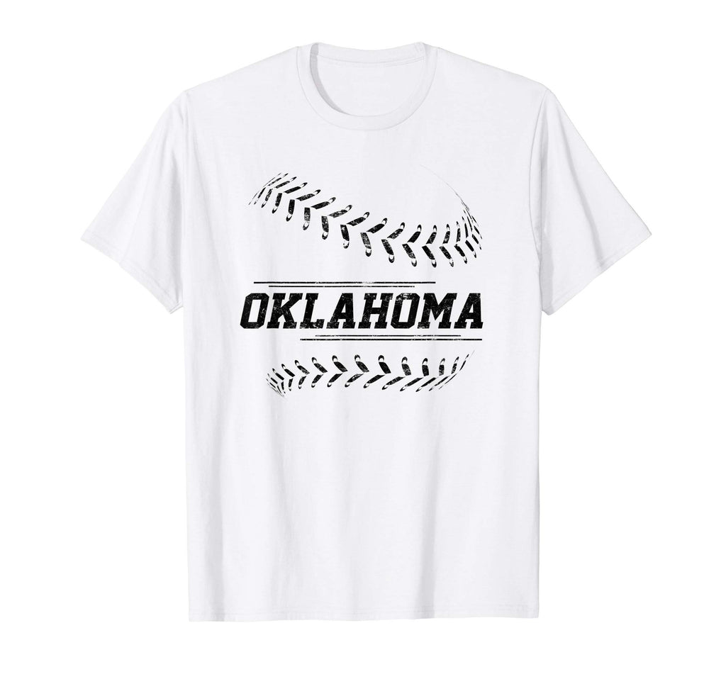 Oklahoma Baseball State Pride Team T-Shirt - Custom Art Print for Adults - T-Shirt, Sweatshirt, Hoodie