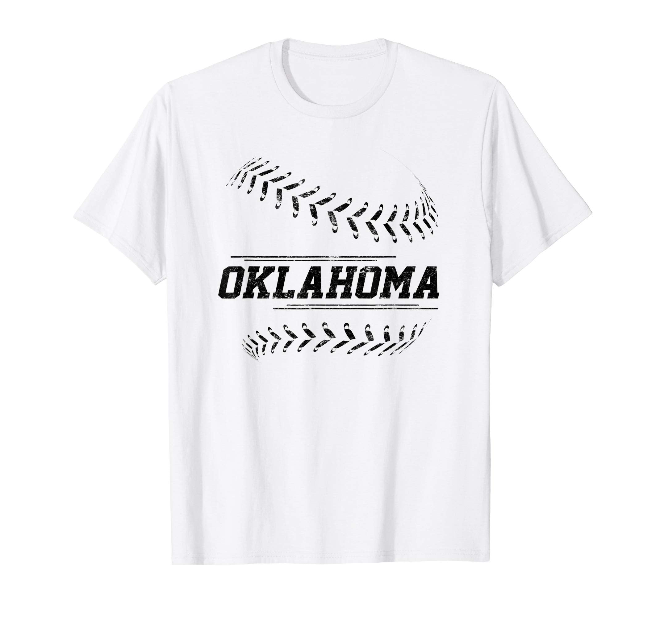 Oklahoma Baseball State Pride Team T-Shirt - Custom Art Print for Adults - T-Shirt, Sweatshirt, Hoodie