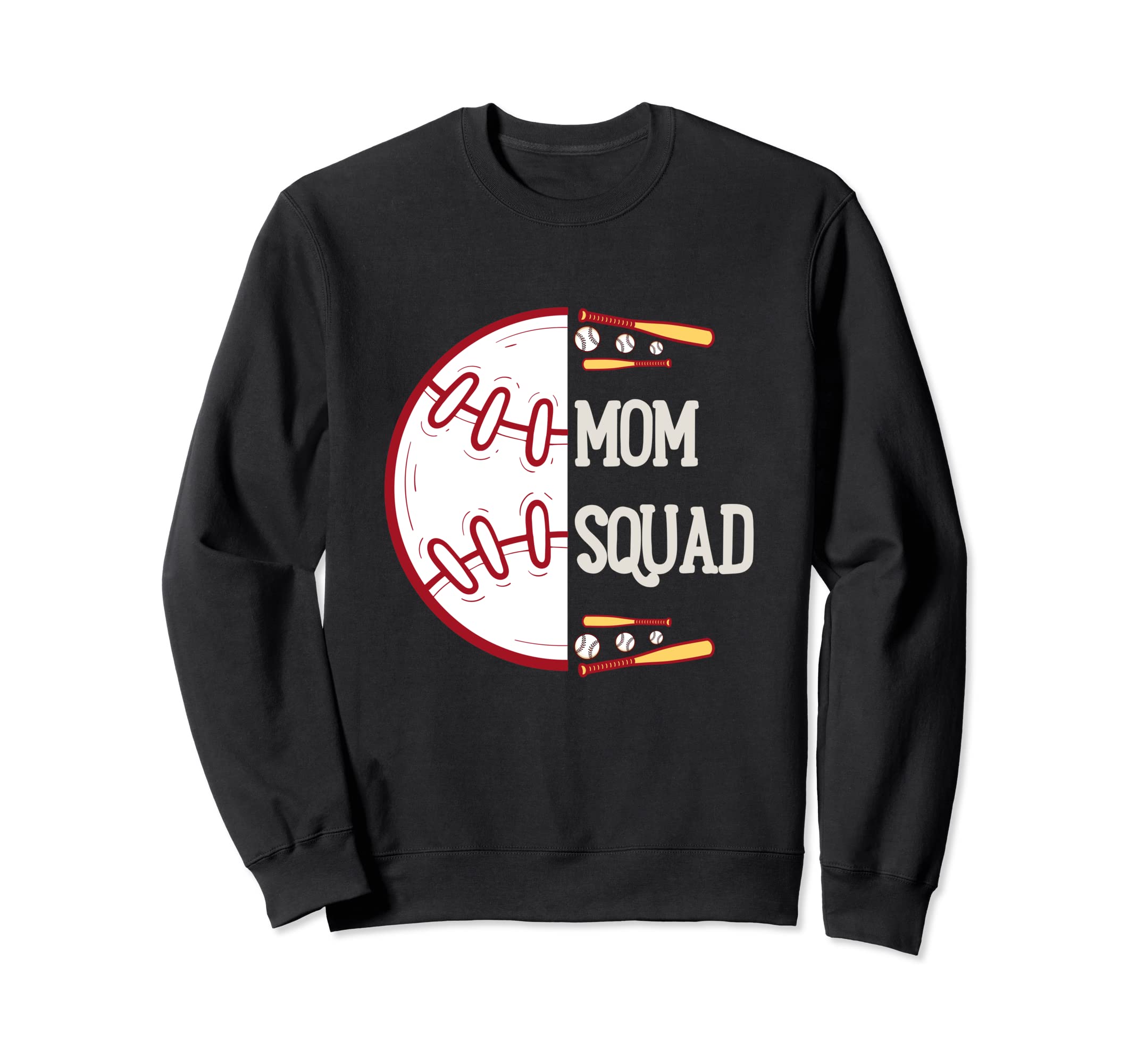 Funny Baseball Season Mom Game Day Sweatshirt - Custom Art Print Unisex - T-Shirt, Sweatshirt, Hoodie
