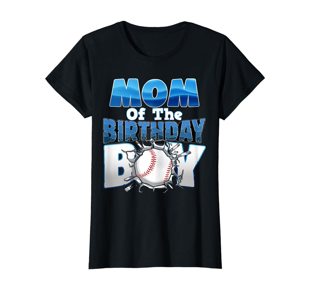 Mom Baseball Birthday Family Baller B T-Shirt - Novelty Apparel for Adults - T-Shirt, Sweatshirt, Hoodie