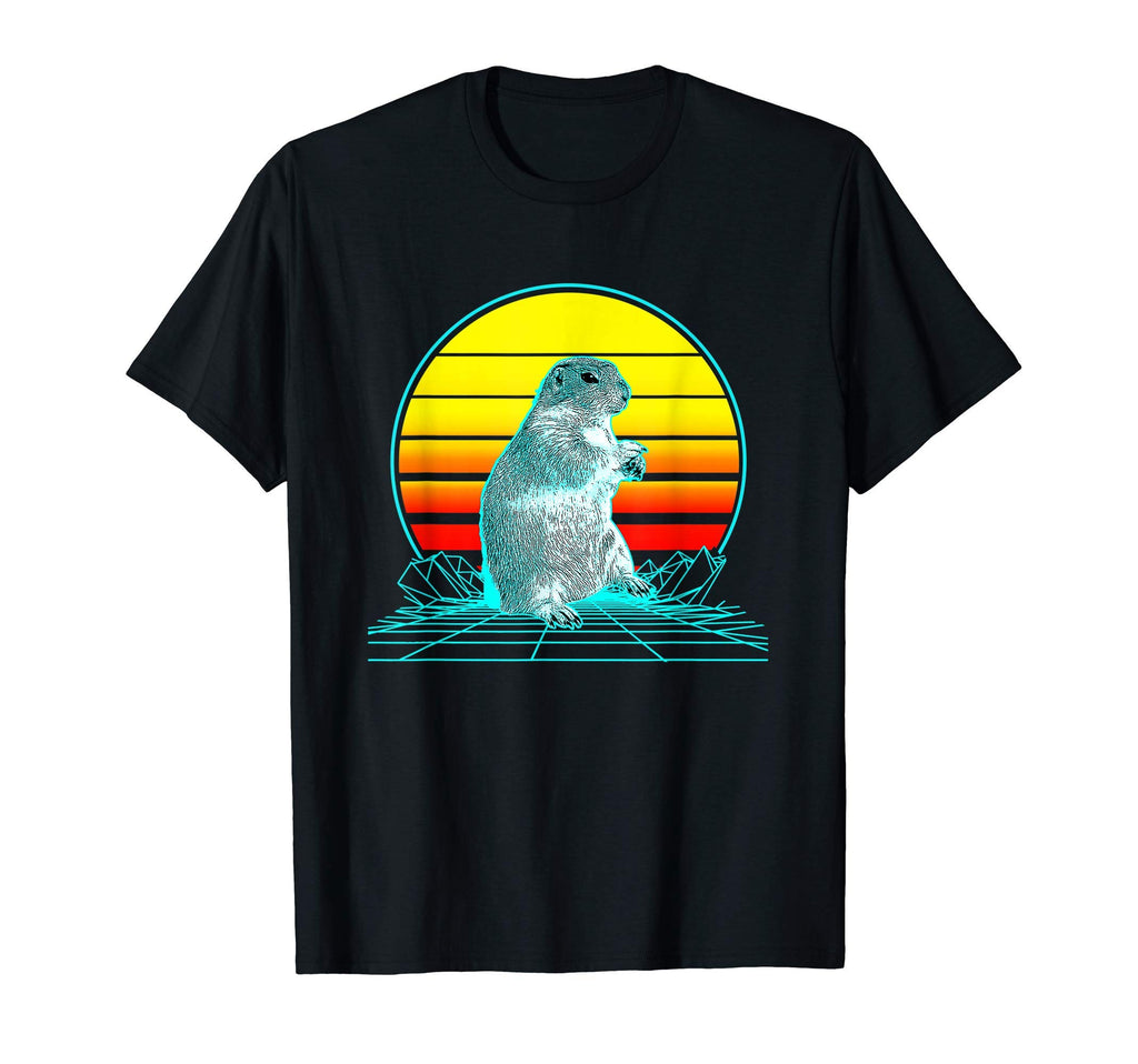 Sunset Prairie Dog T-Shirt - Casual Everyday Wear Men Women - T-Shirt, Sweatshirt, Hoodie