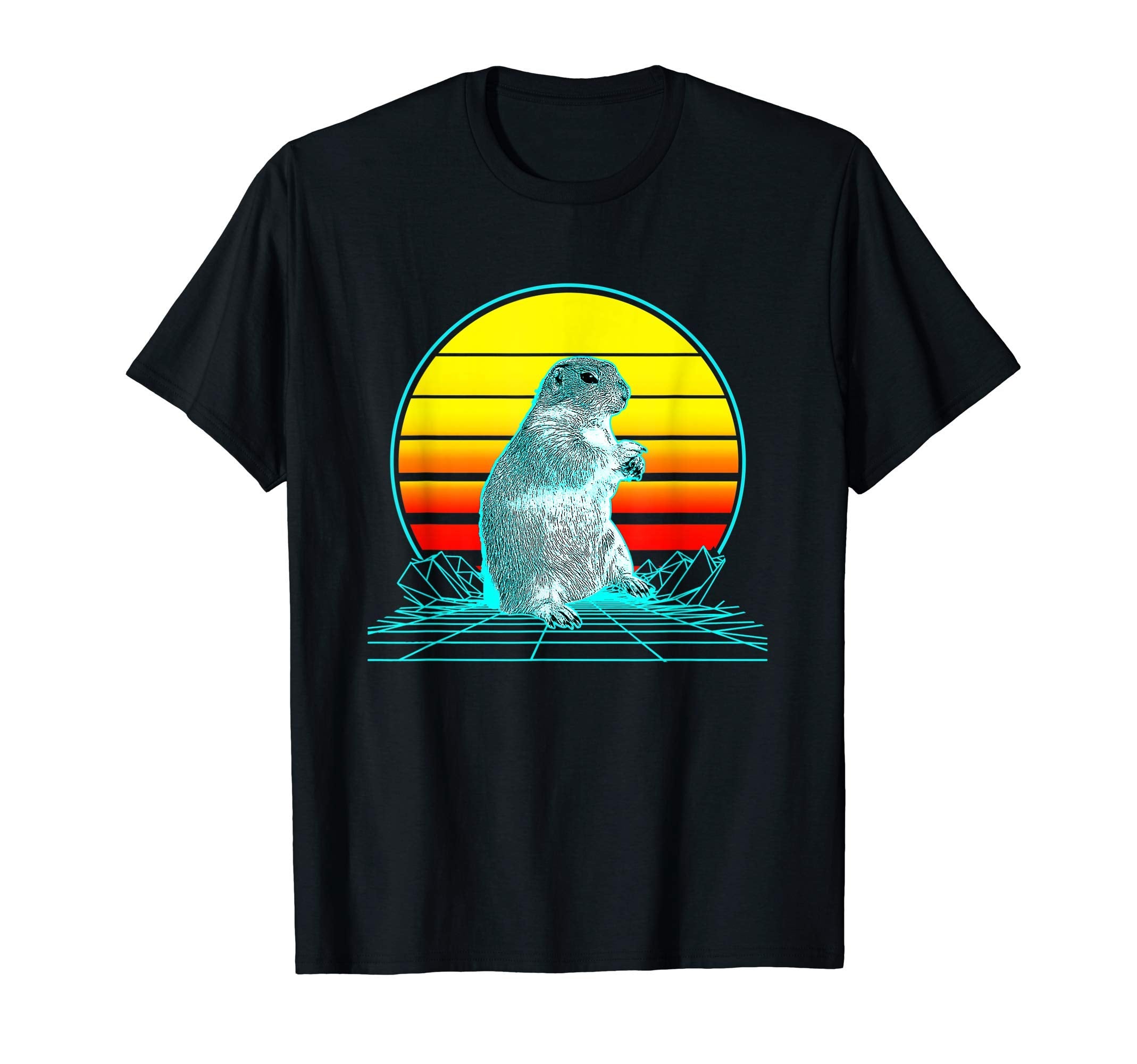 Sunset Prairie Dog T-Shirt - Casual Everyday Wear Men Women - T-Shirt, Sweatshirt, Hoodie